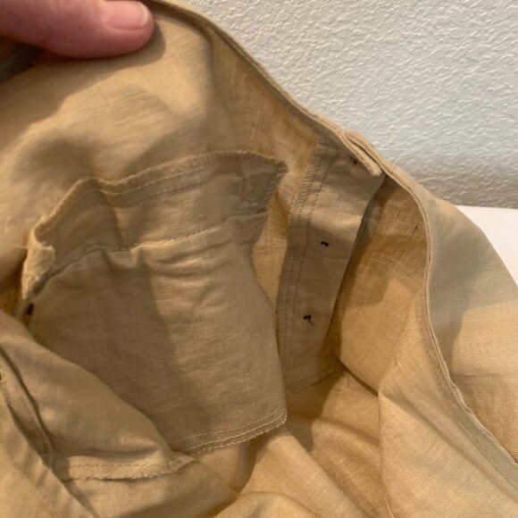 Vintage David Dart Collection linen sleeveless dress size P unworn - Picture 10 of 13